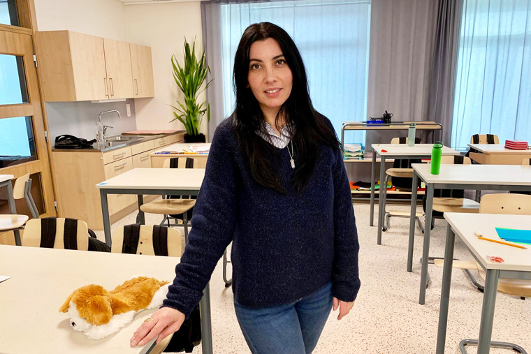 Aldijana Buljubasic jobbar som lärare.