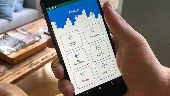 Layouten v&auml;ldigt viktig f&ouml;r att alla &aring;ldrar ska kunna anv&auml;nda appen, d&auml;r alla ikoner och bilder &auml;r egna original.