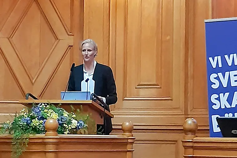  Carolina Kl&uuml;ft &auml;r verksamhetschef f&ouml;r Generation Pep.