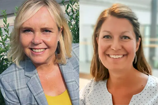 Ingela Furenb&auml;ck och Anna &Aring;hlander.