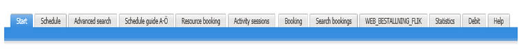 Screenshot of tab Activity sessions.