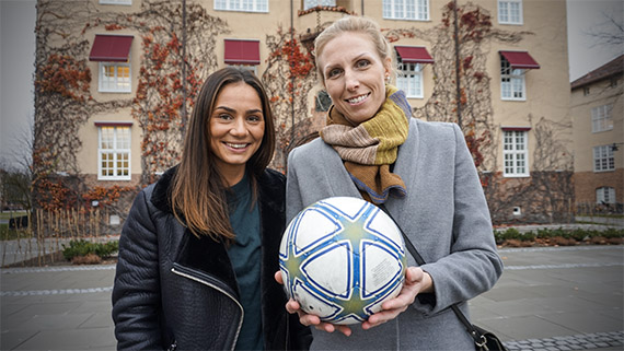 Lisa Klinga och Sandra Adolfsson. Lisa Klinga och Sandra Adolfsson.