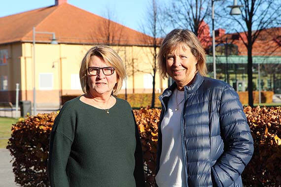 Agneta Jonsson och Susanne Thulin vid H&ouml;gskolan Kristianstad