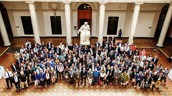 Bland de 250 forskarna från Chile och Sverige fanns Lennart Mårtensson som representant och kontaktperson för Högskolan Kristianstad. 