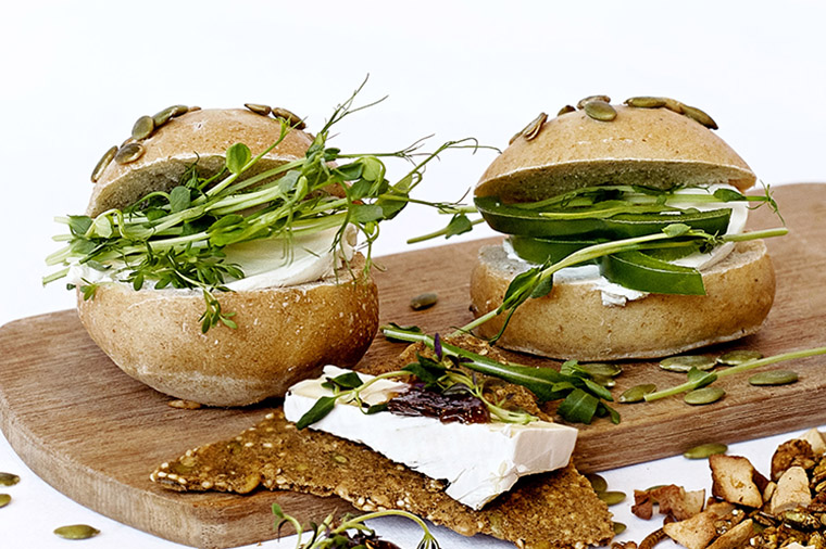 Karins frukostbullar med mj&ouml;lmask.