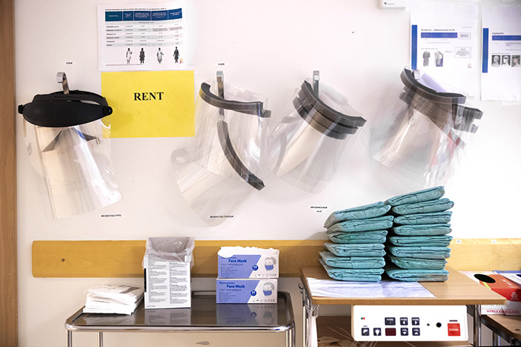 Medicinsk skyddsutrustning.