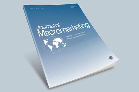 Omslag för Journal of Macromarketing.