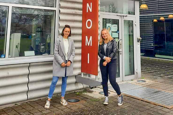 Romane Chauveteau och Sidonie Bridonneau.