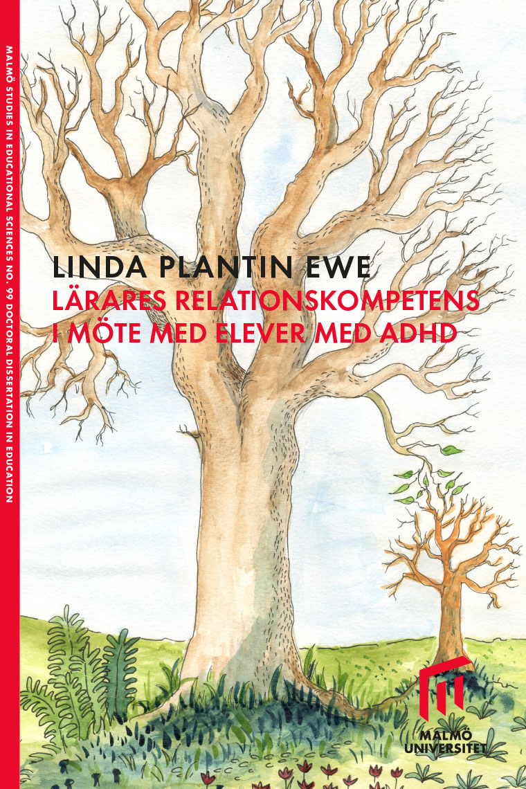 Omslag till Lärares relationskompetens i mötet med elever med ADHD.