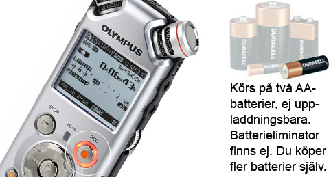 Ljudinspelare Olympus