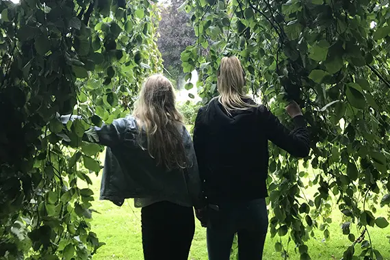 Ungdomar i grönska