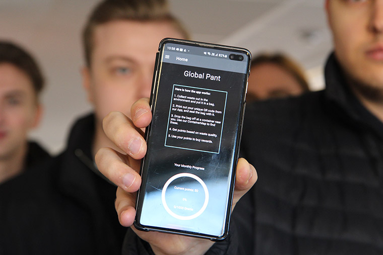 Global Pant &auml;r en mobilapp som ska f&aring; fler i utvecklingsl&auml;nder att vilja plocka och &aring;tervinna mer skr&auml;p.