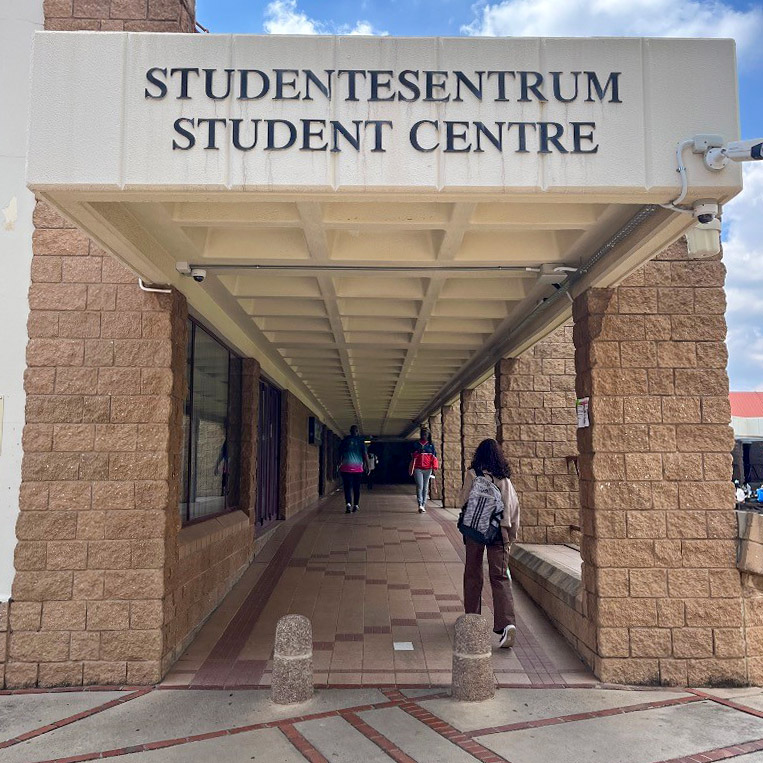 Studentcentrum p&aring; University of Pretoria.
