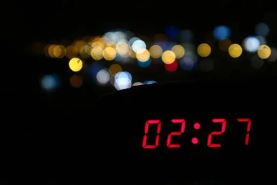 Alarmklocka.