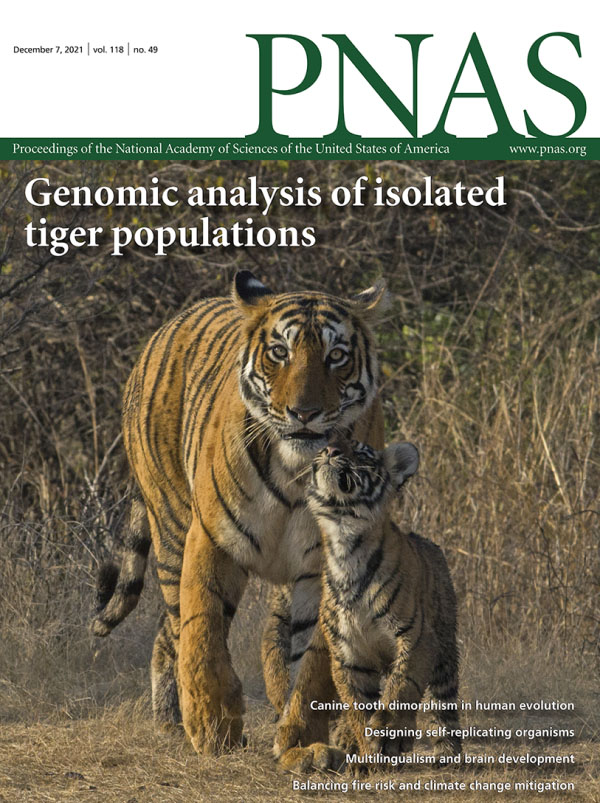 Omslag till PNAS.