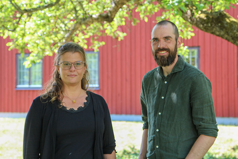 Två kuratorer från studenthälsan.