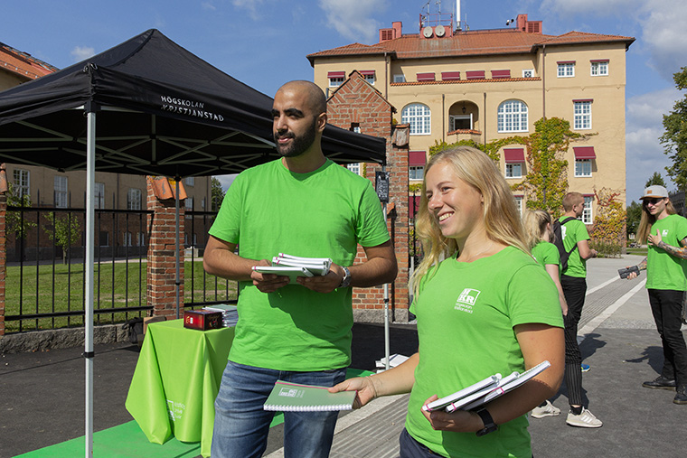 studentambassadör studentambassadörer på högskolans öppet hus