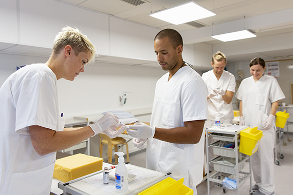 Sjuksköterskestudenter